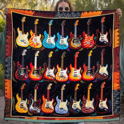 Fiery Guitar WJ1709011CL Quilt
