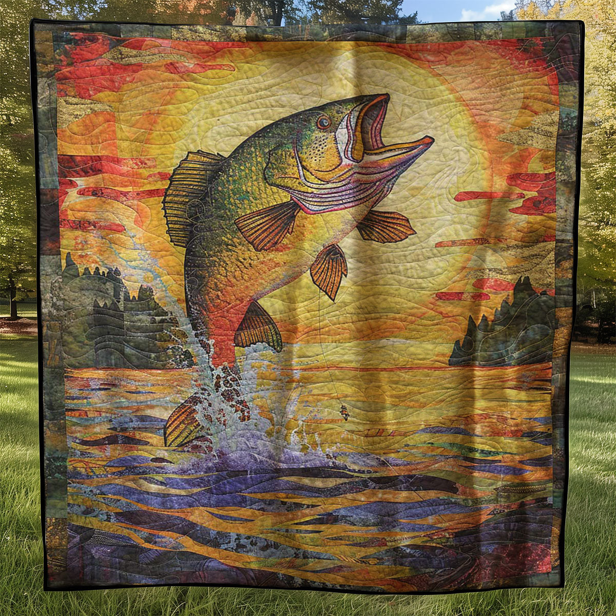 Fishing WJ2307017CL Quilt