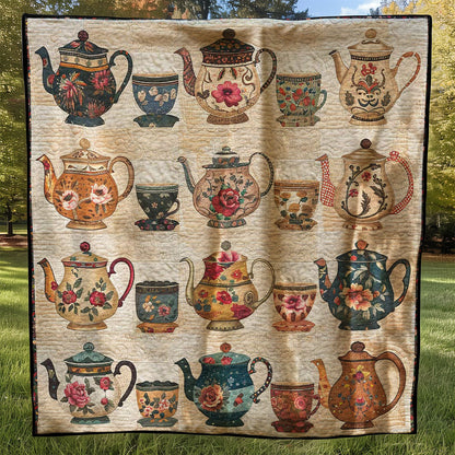 Floral Tea Set WJ2307020CL Quilt