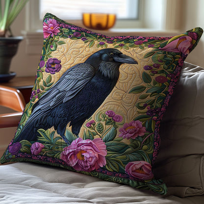 Flower Raven WJ2708041CL Quilt Pillow Case