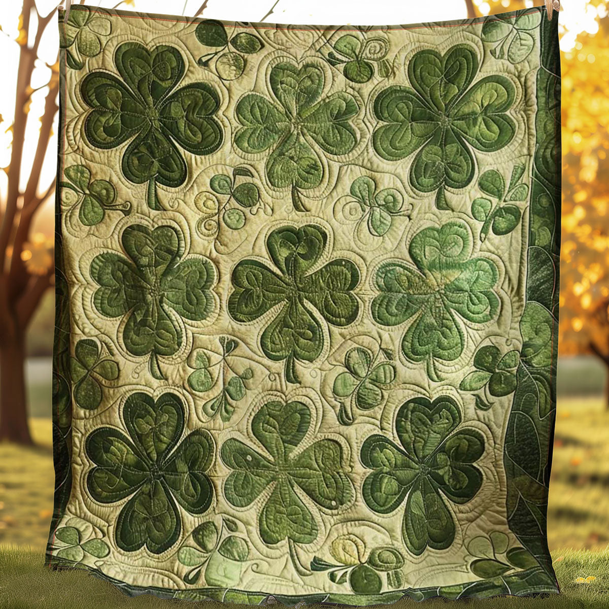 Four-Leaf Clover WJ2207024CL Quilt