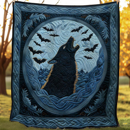 Full Moon Wolf WJ1807012CL Quilt