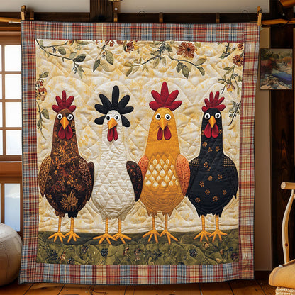 Funny Chicken WJ1903015CL Quilt