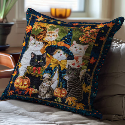 Halloween Cat WJ0609036CL Quilt Pillow Case