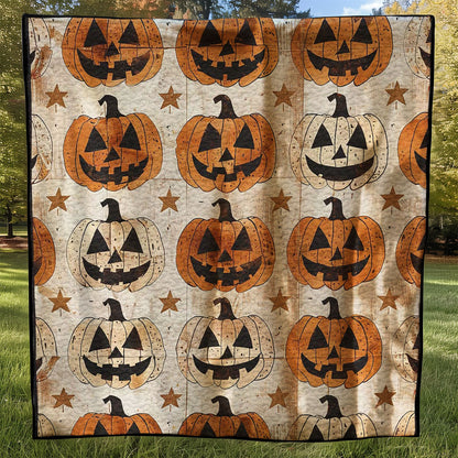 Halloween Pumpkin WJ2307023CL Quilt