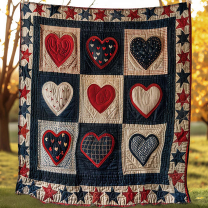 Hearts WJ1207008CL Quilt