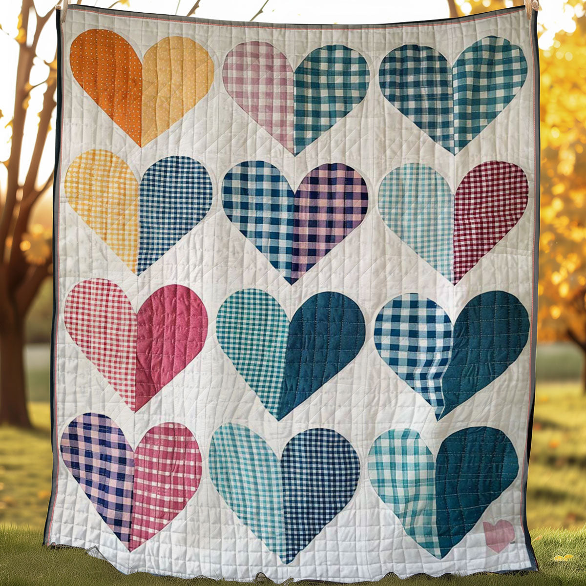 Hearts WJ2007027CL Quilt