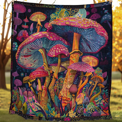 Hippie Mushroom WJ2006012CL Quilt