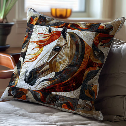 Horse Lovers WJ2708043CL Quilt Pillow Case