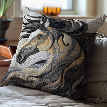 Horse World WJ1508031CL Quilt Pillow Case