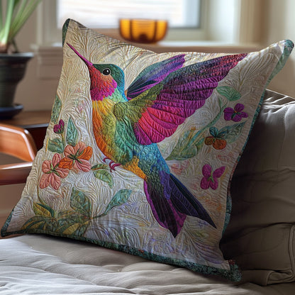 Hummingbird WJ1908034CL Quilt Pillow Case