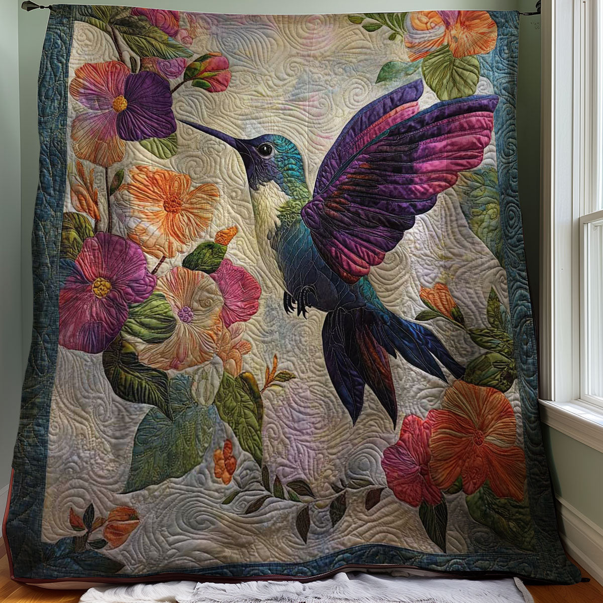 Hummingbird WJ0708017CL Quilt