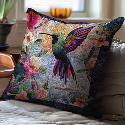 Hummingbird WJ0808044CL Quilt Pillow Case