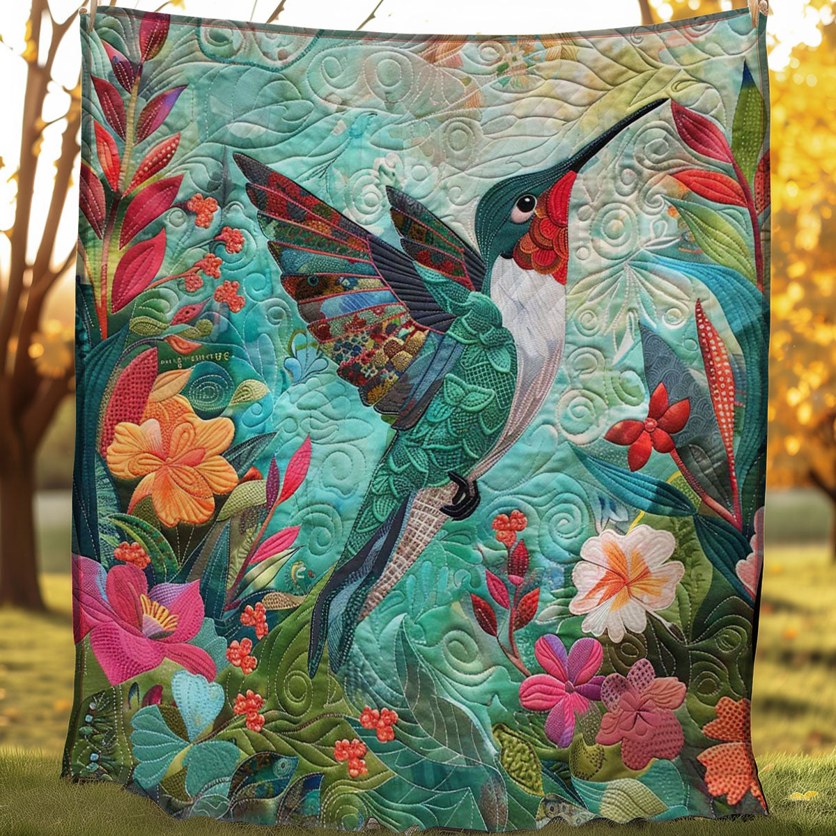 Hummingbird WJ1507016CL Quilt