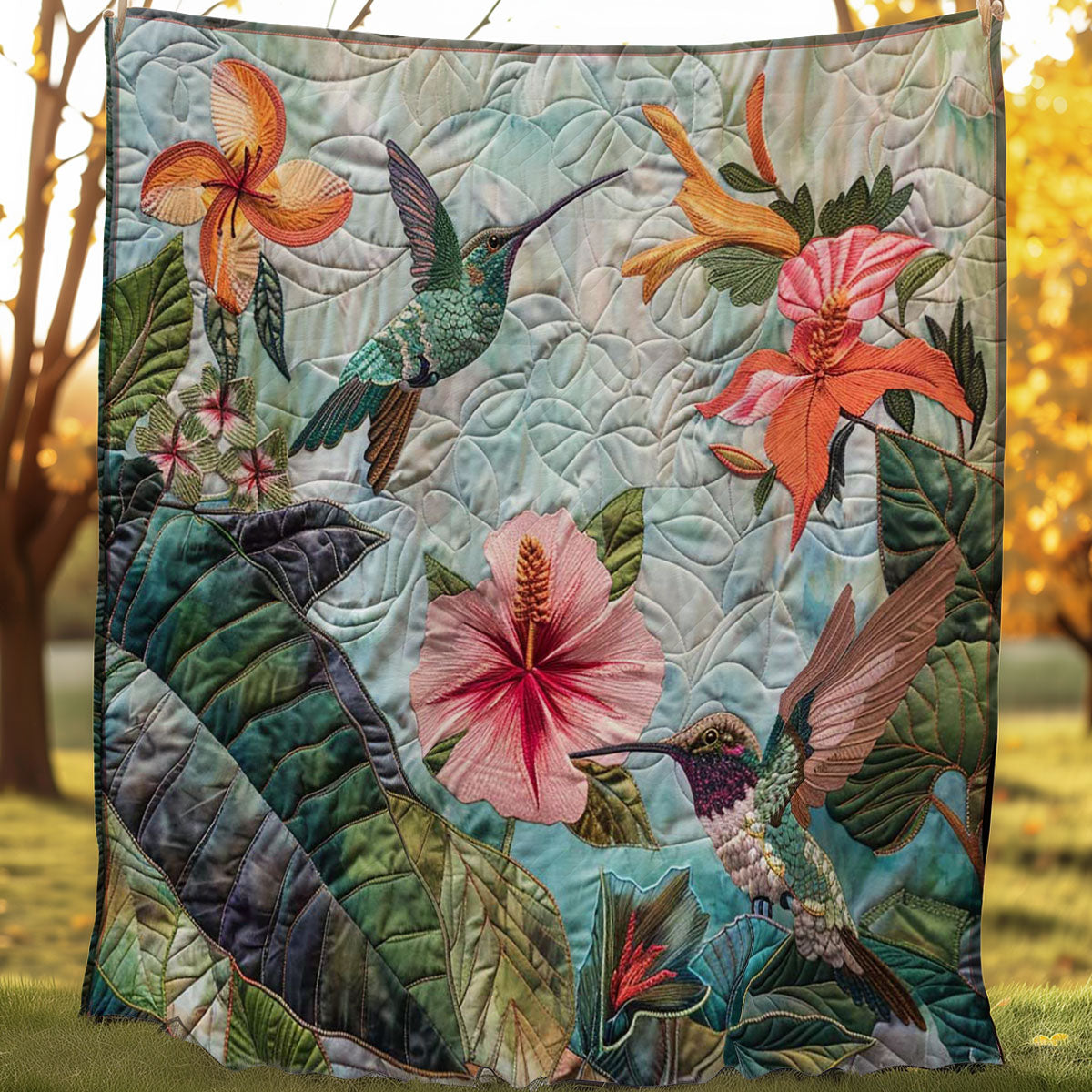 Hummingbird WJ1707011CL Quilt