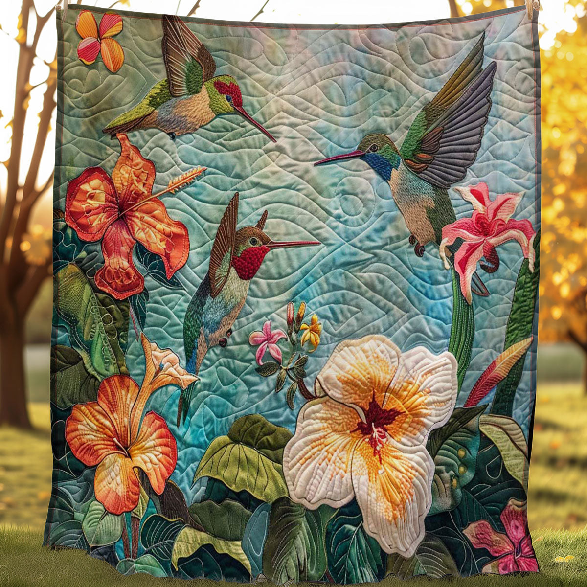 Hummingbird WJ1707013CL Quilt