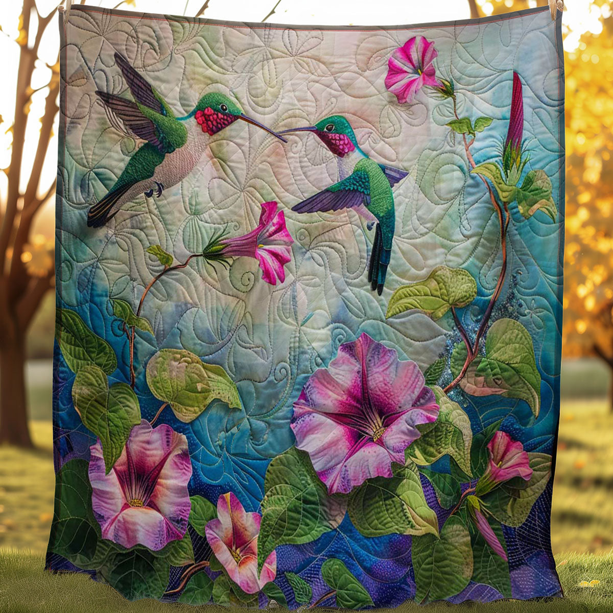 Hummingbird WJ2007029CL Quilt