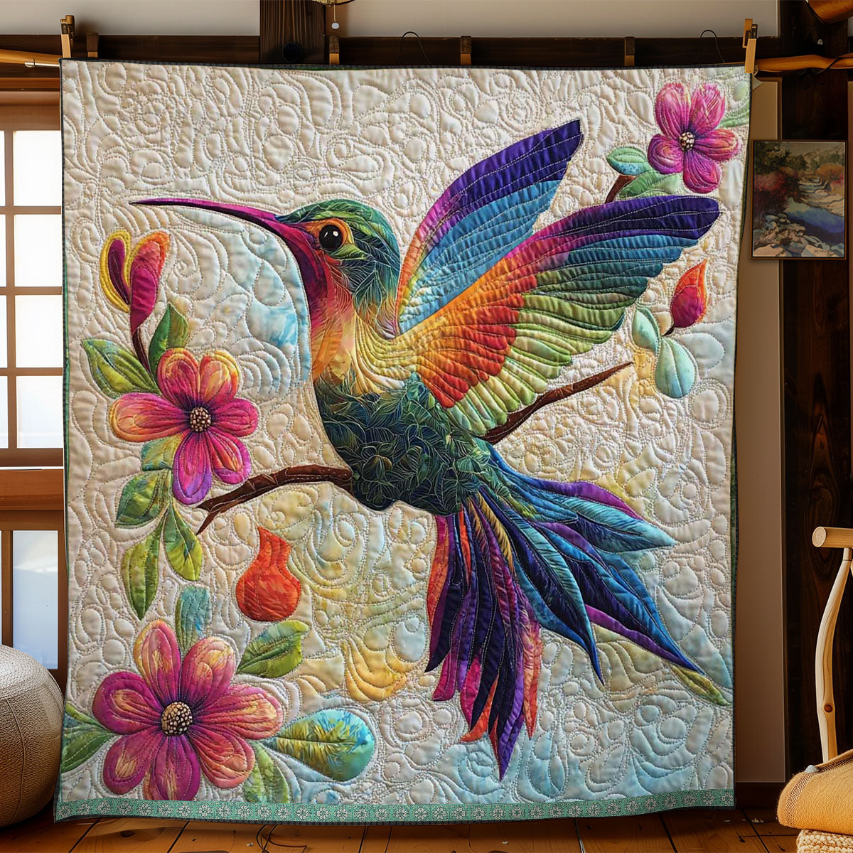 Hummingbird WJ2908014CL Quilt