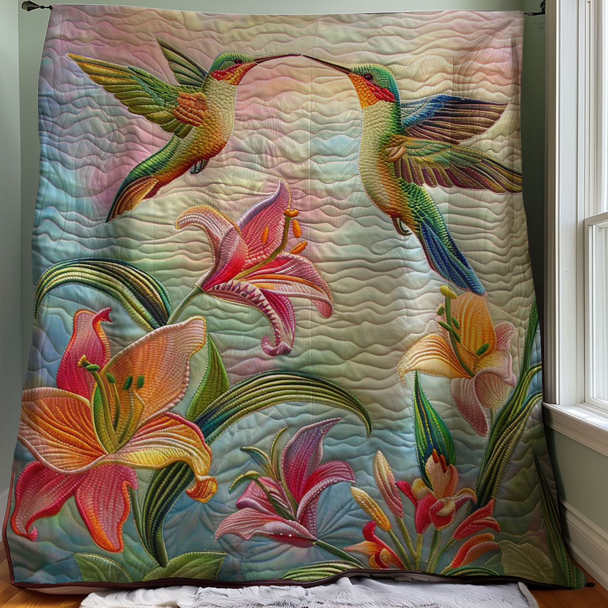 Hummingbird WJ3007031CL Quilt