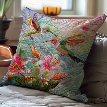 Hummingbird WJ3007047CL Quilt Pillow Case