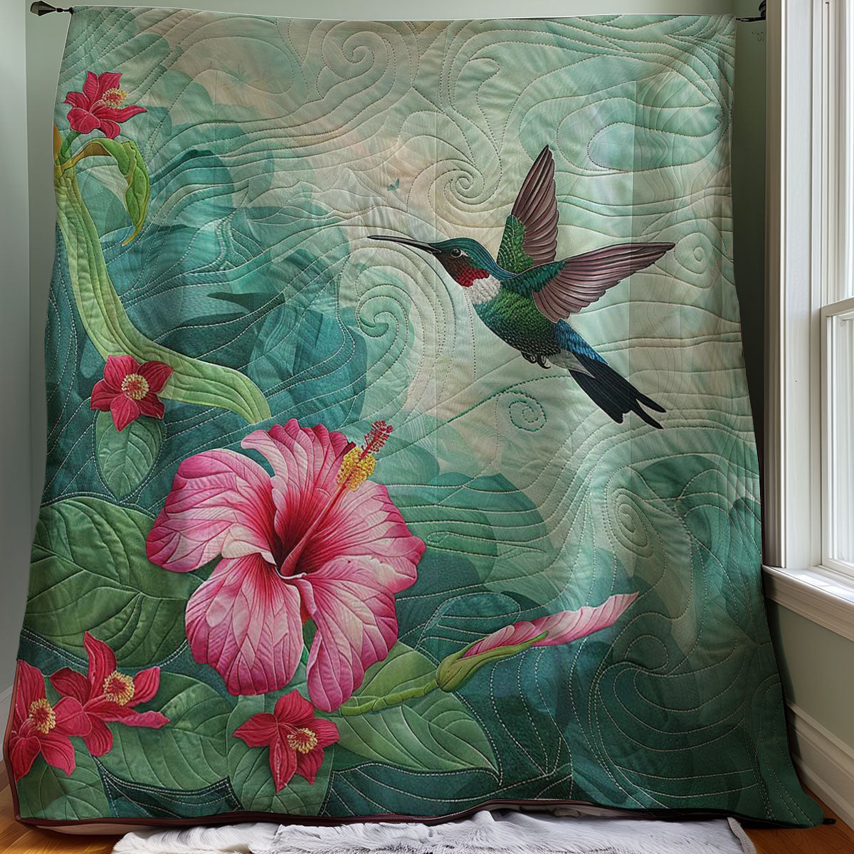 Hummingbird WJ3107023CL Quilt