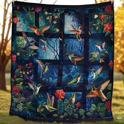 Hummingbirds WJ2806010CL Quilt