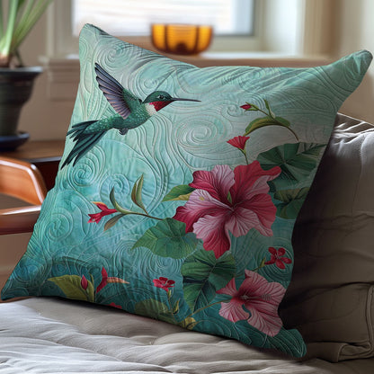 Hummingbird WJ3107046CL Quilt Pillow Case