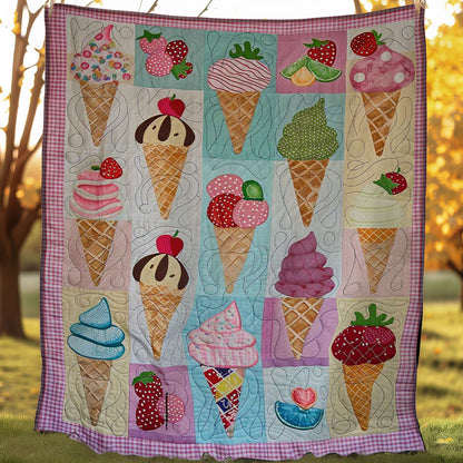 Ice Cream WJ1007012CL Quilt