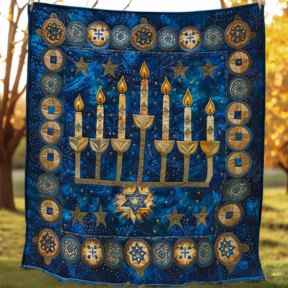 Jewish Hanukkah WJ2007034CL Quilt