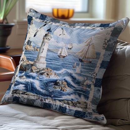 Lighthouse WJ2407042CL Quilt Pillow Case