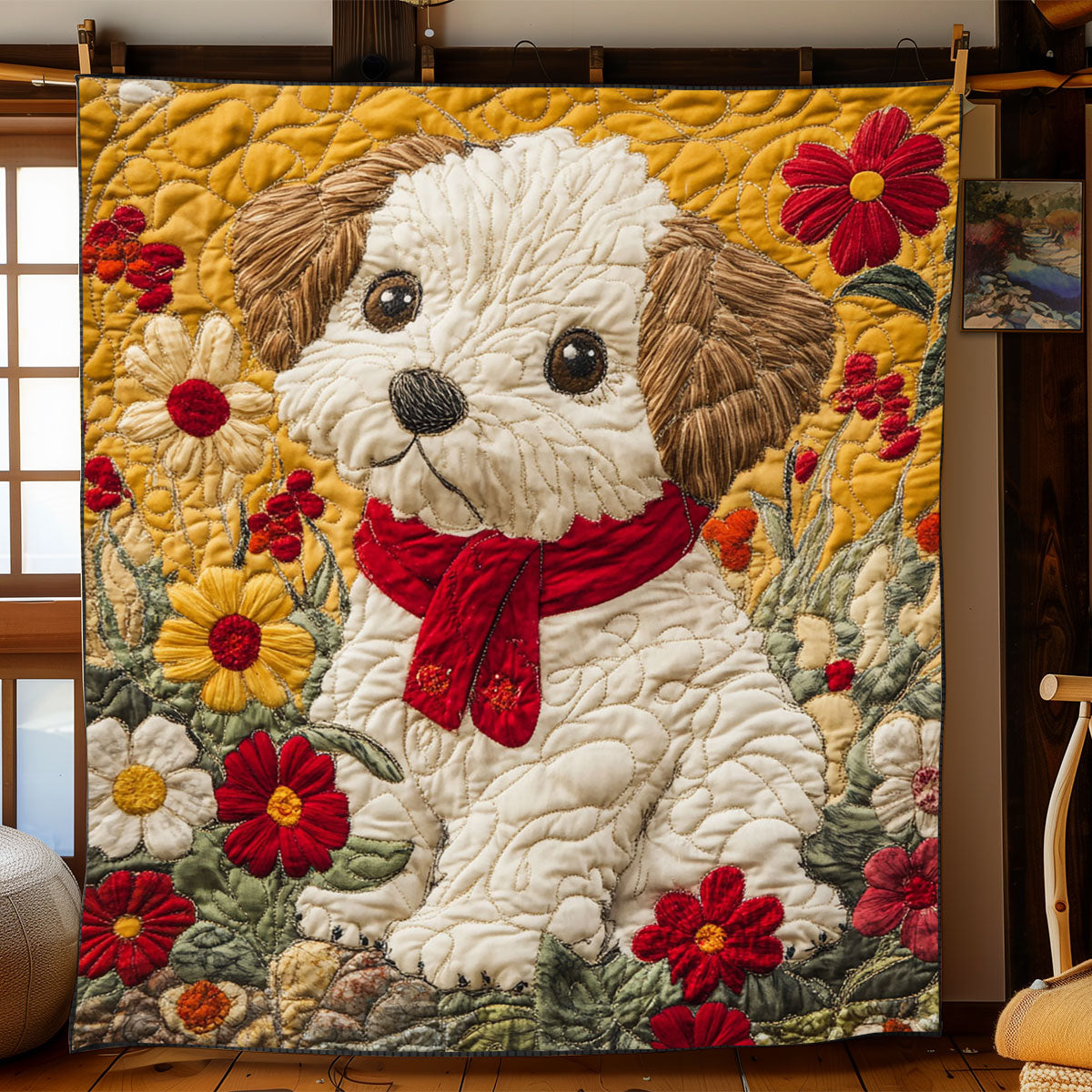 Little Puppy WJ2103011CL Quilt