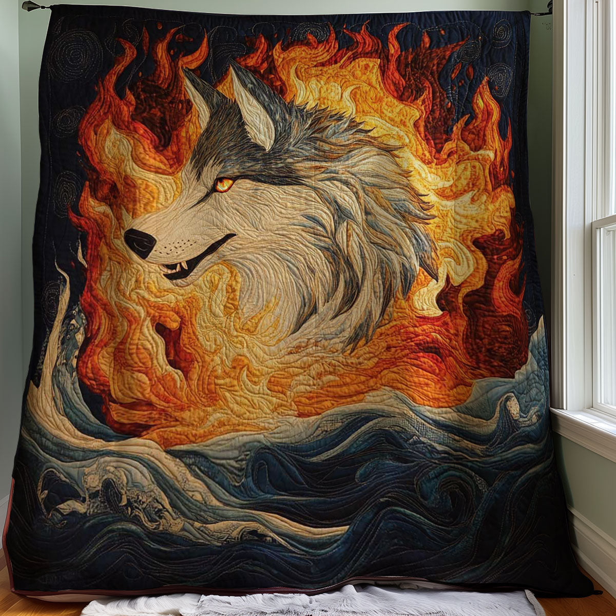 Majestic Wolf WJ0708022CL Quilt