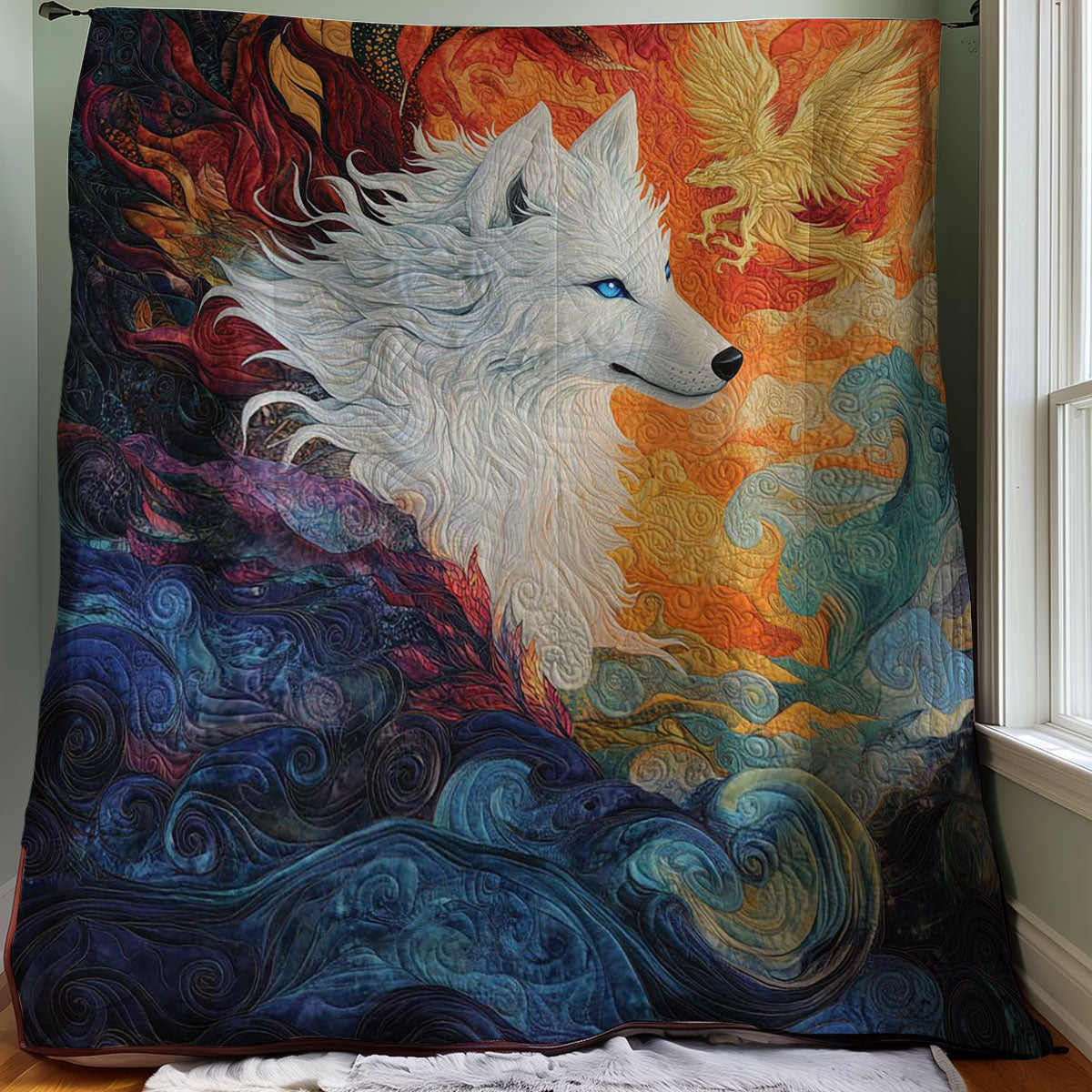 Majestic Wolf WJ0708025CL Quilt