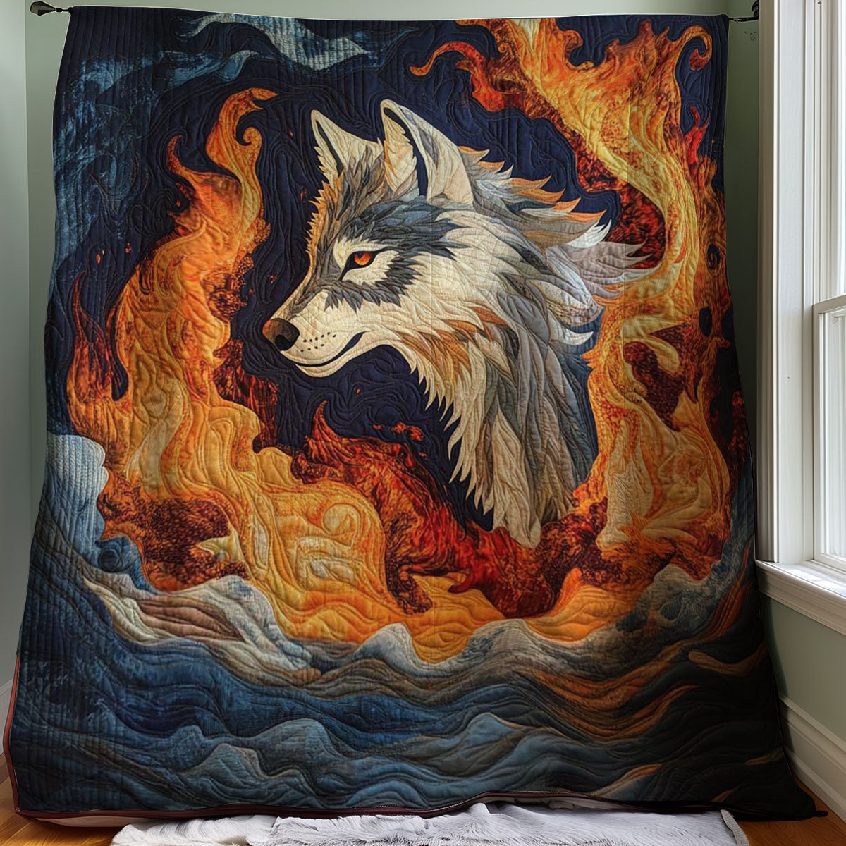 Majestic Wolf WJ0808023CL Quilt