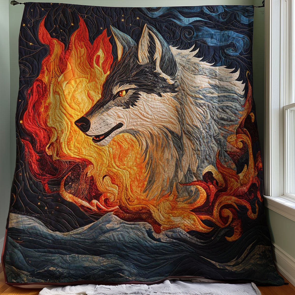 Majestic Wolf WJ0908011CL Quilt