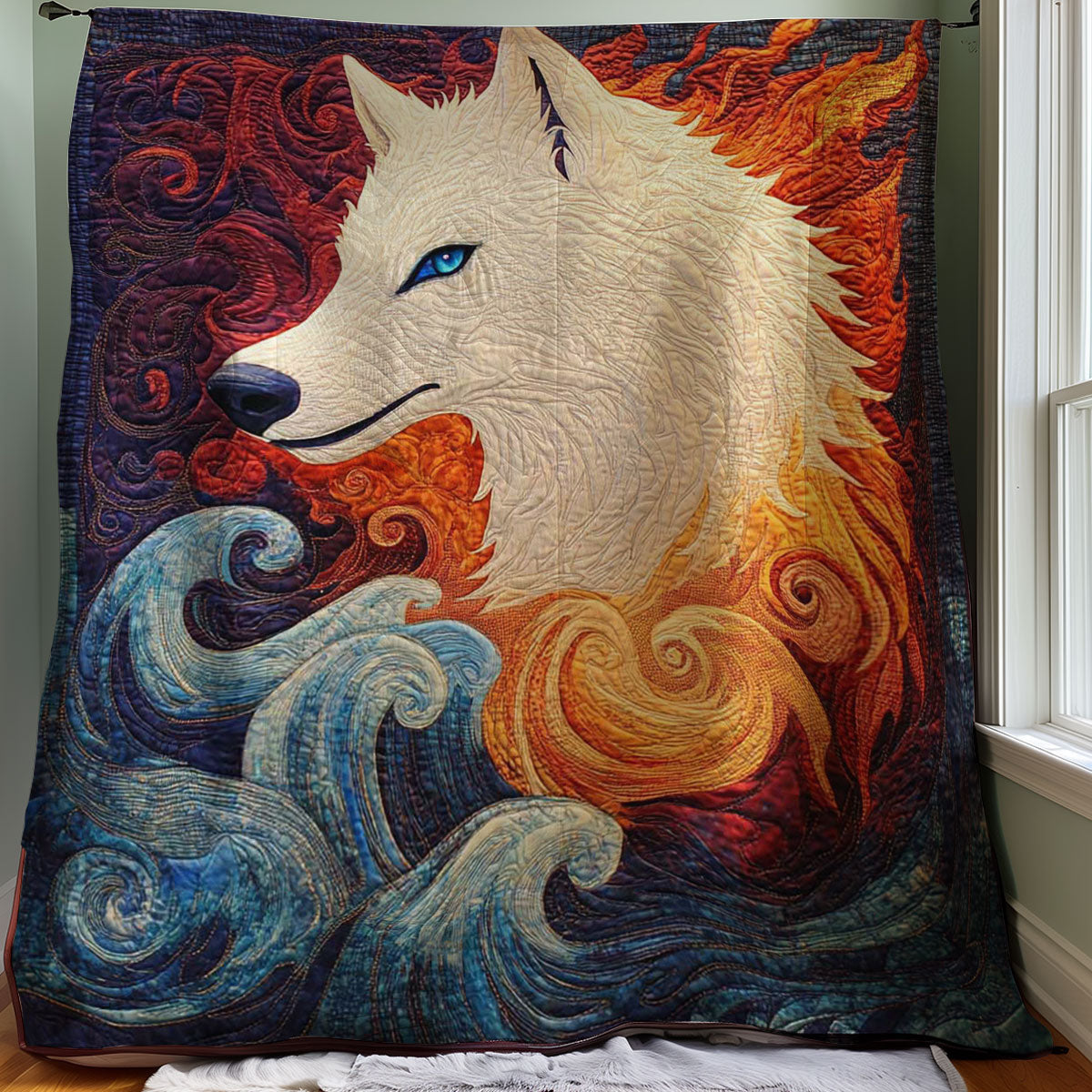 Majestic Wolf WJ0908013CL Quilt