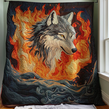 Majestic Wolf WJ1508016CL Quilt