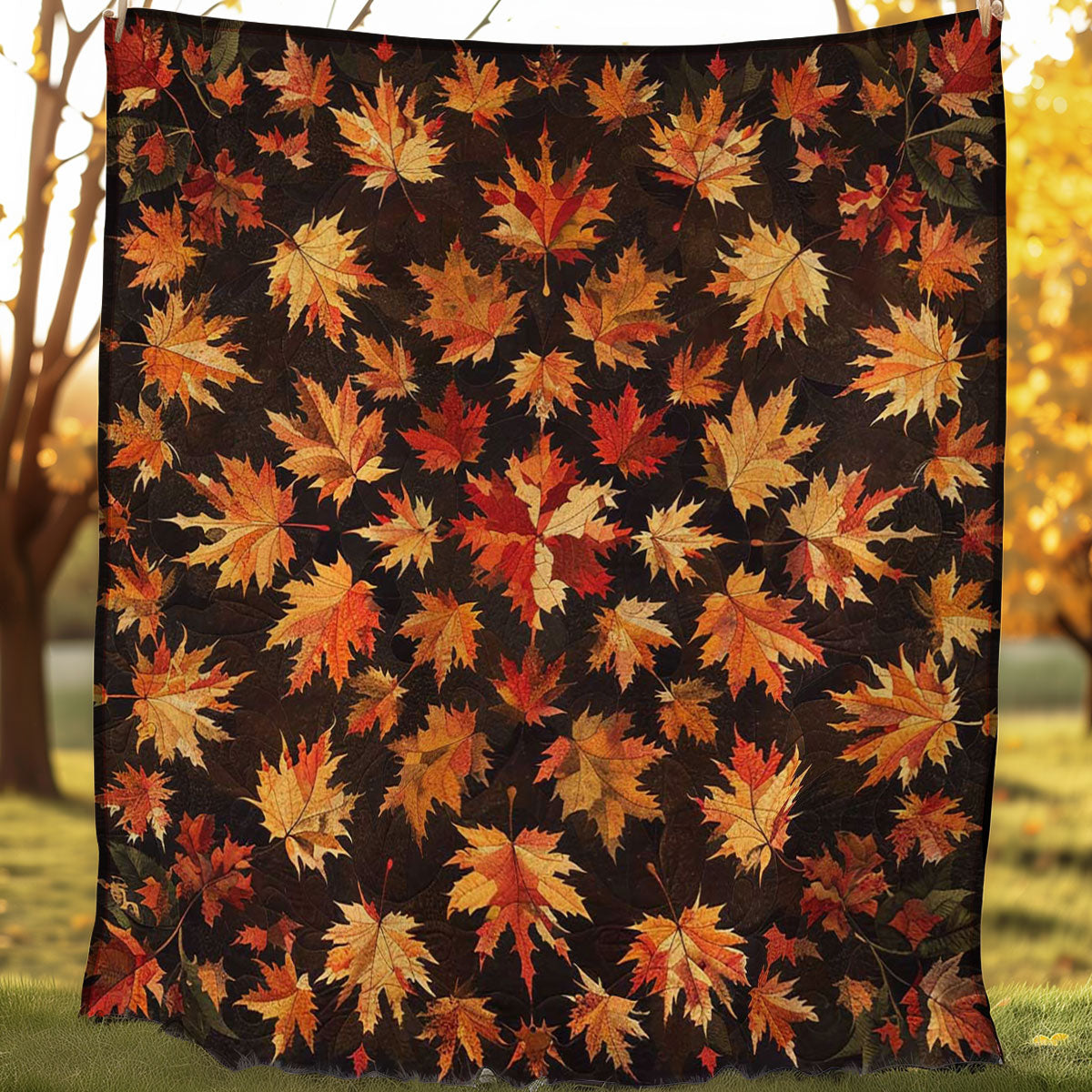 Maple Leaves WJ1107008CL Quilt