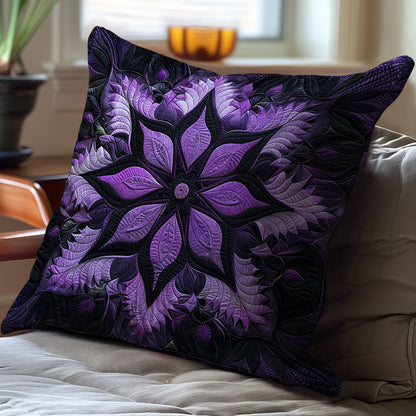 Mystic Purple Bloom WJ3008037CL Quilt Pillow Case