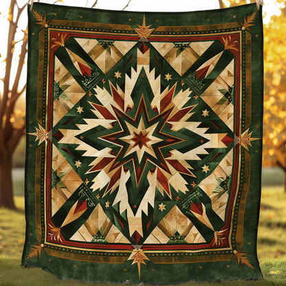 Native American Inspired Star WJ0107016CL Quilt