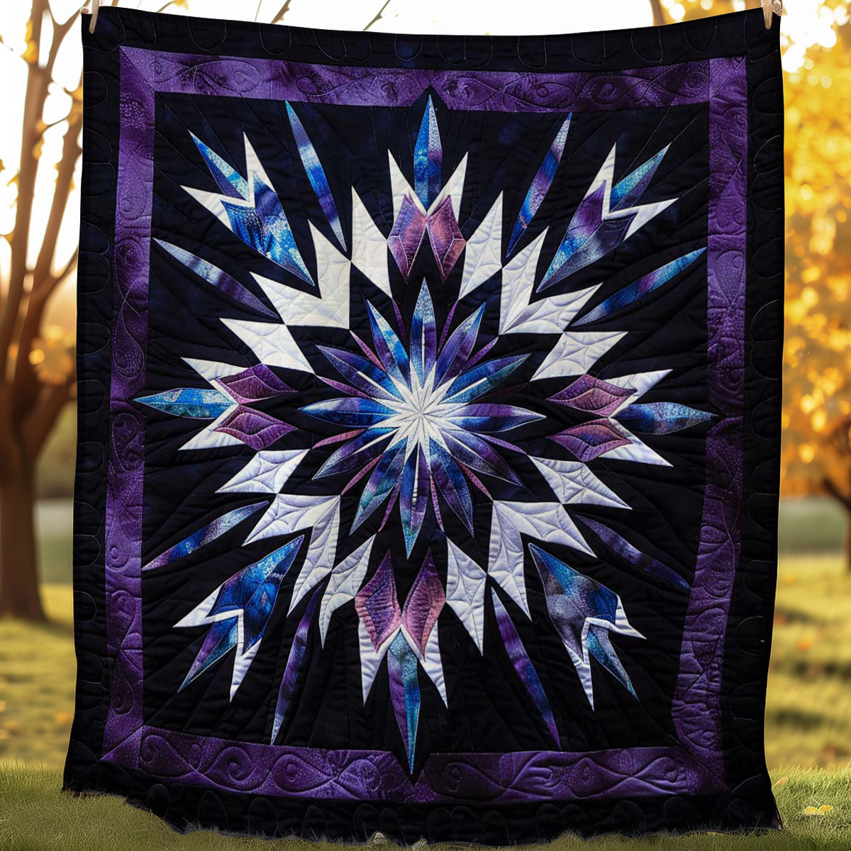 Native American Star WJ0307007CL Quilt