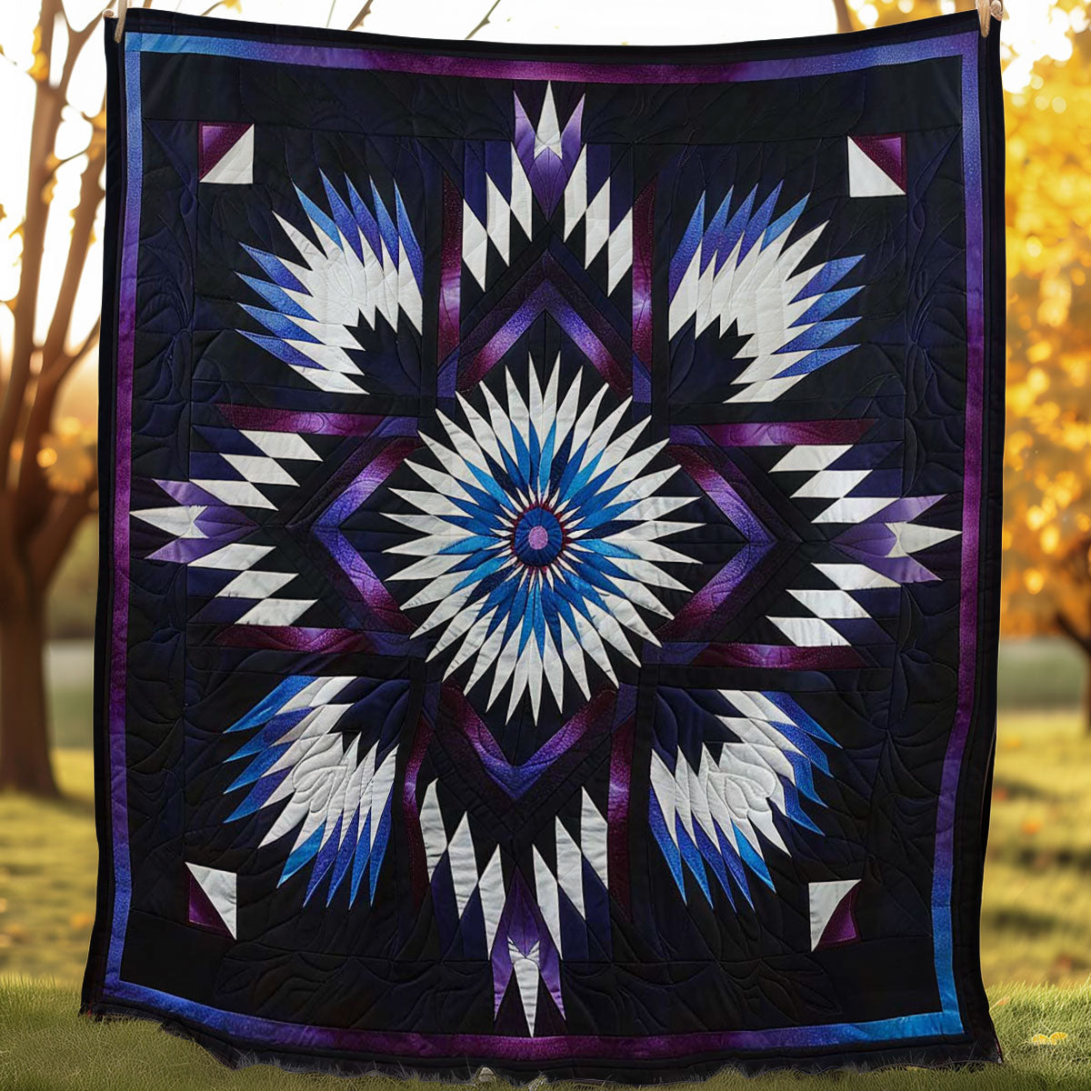 Native Pattern Stars Native American Star WJ0307009CL Quilt – Cozzyhomes