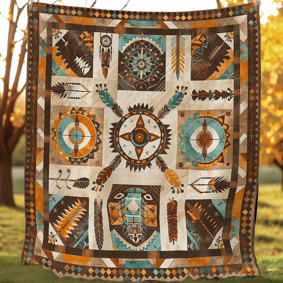 Native American WJ2406014CL Quilt