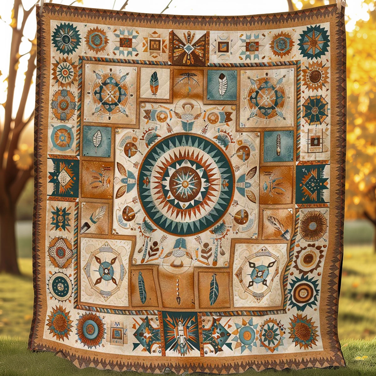 Native American WJ2406015CL Quilt