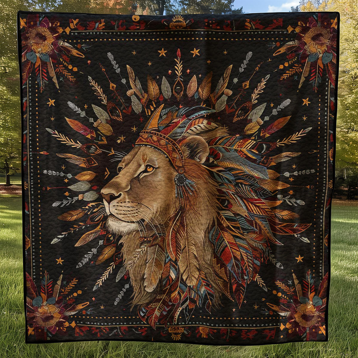 Native Lion WJ2307027CL Quilt