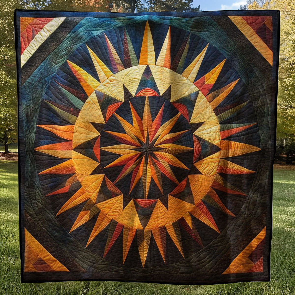 Native Sunburst WJ2307031CL Quilt