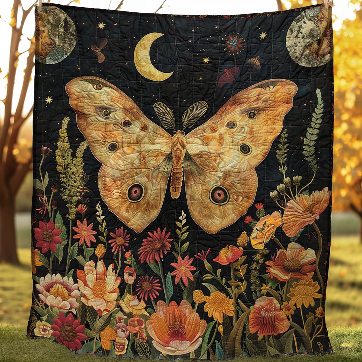 Night Butterflies WJ2906017CL Quilt