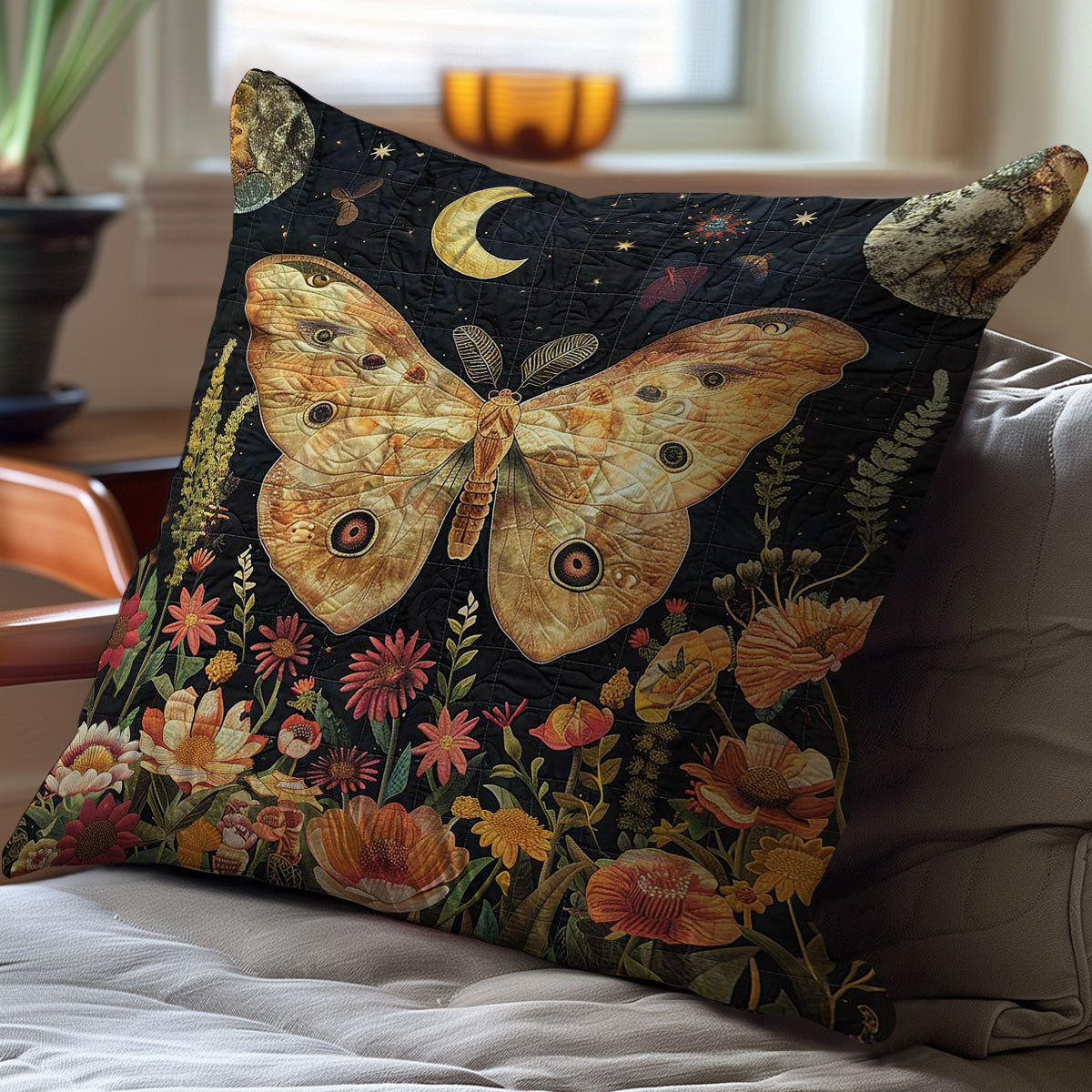 Night Butterflies WJ2906028CL Quilt Pillow Case