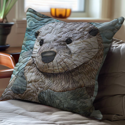 Otter WJ1907047CL Quilt Pillow Case