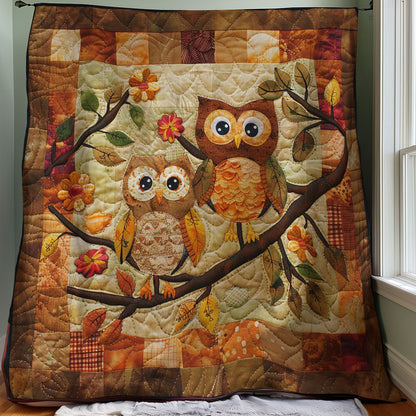 Owl Couple WJ0108009CL Quilt